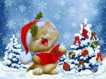 Caroling Christmas Cat.jpg