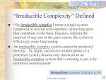 Bible - Irreducible Complexity Defined 01.jpg