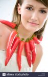 girl-with-chili-peppers-X8Y69N.jpg