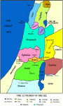 Israel Tribe Map.gif