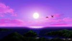 -Sunset-Ocean-Beach-Birds-Anime-Natsuiro-Kiseki-Skies-Fresh-New-Hd-Wallpaper--.jpg