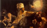Belshazzar, Rembrandt, pub dom.jpg