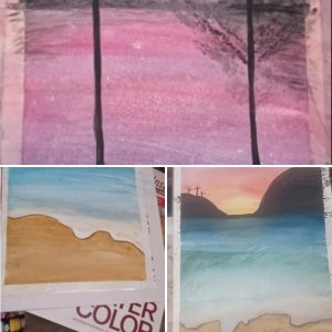 my watercolor landscapes