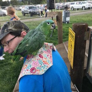 Ron with parrot.jpg