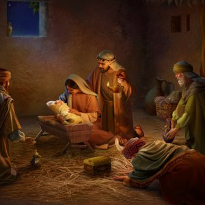 the birth of Jesus