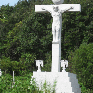 Korean Statue of Buff Jesus