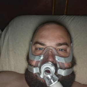 I have to sleep with a cpap machine just to get a good night's sleep