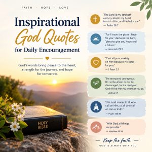 Media 'Inspirational God Quotes for Daily Encouragement 🙏✨' in album 'Blessings Wishes & Quotes'