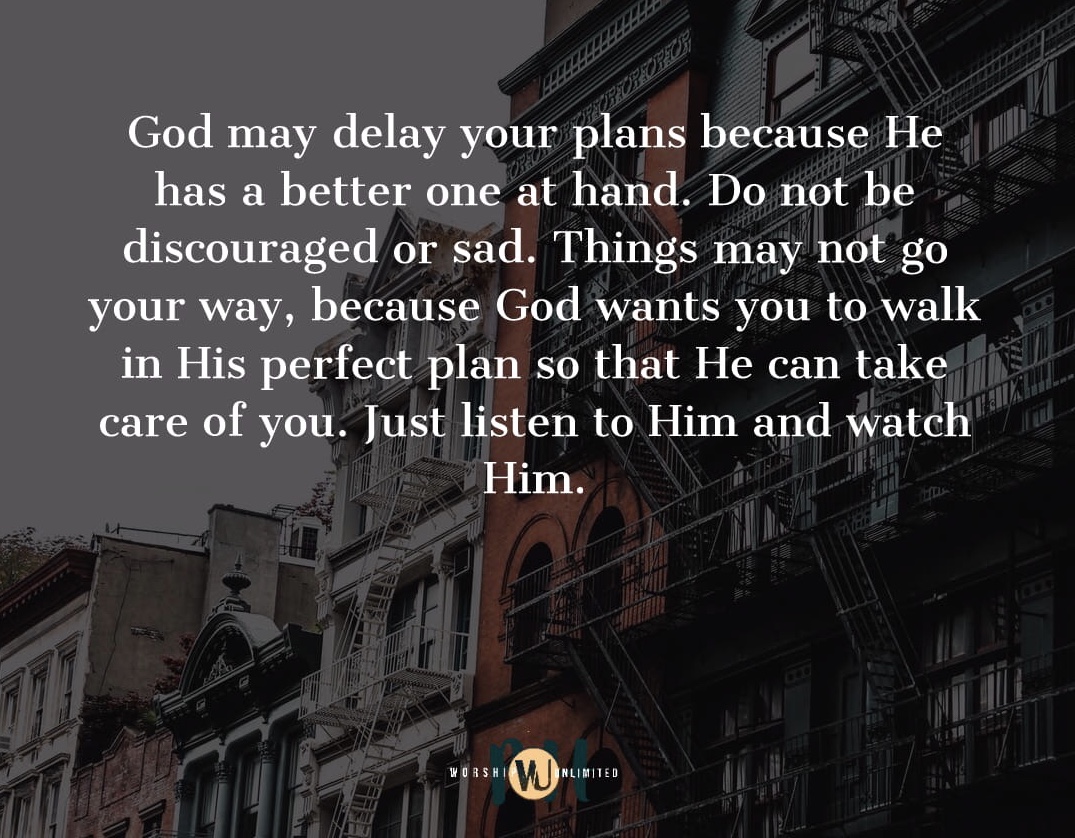 God’s delays