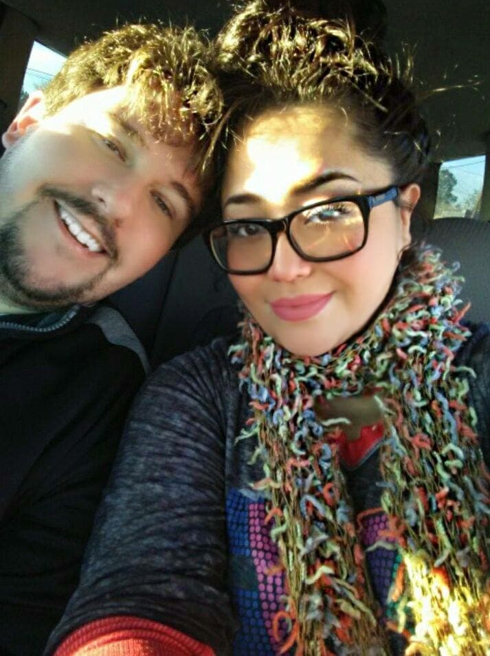 My Hubby and I.