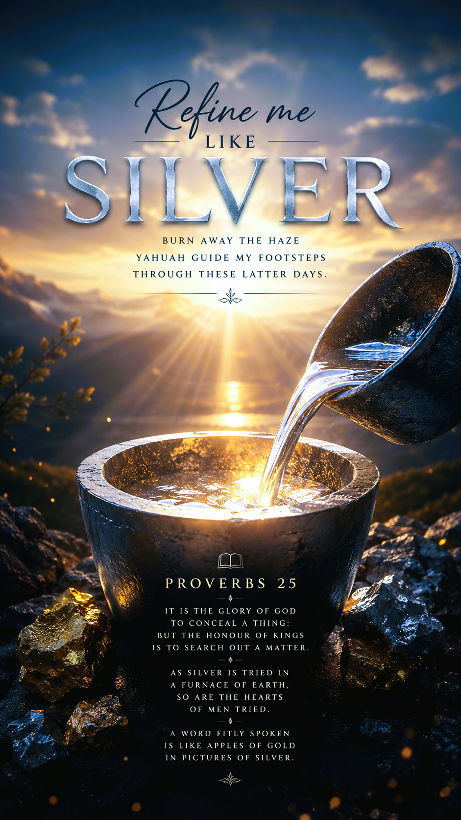 Refine Me Like Silver
