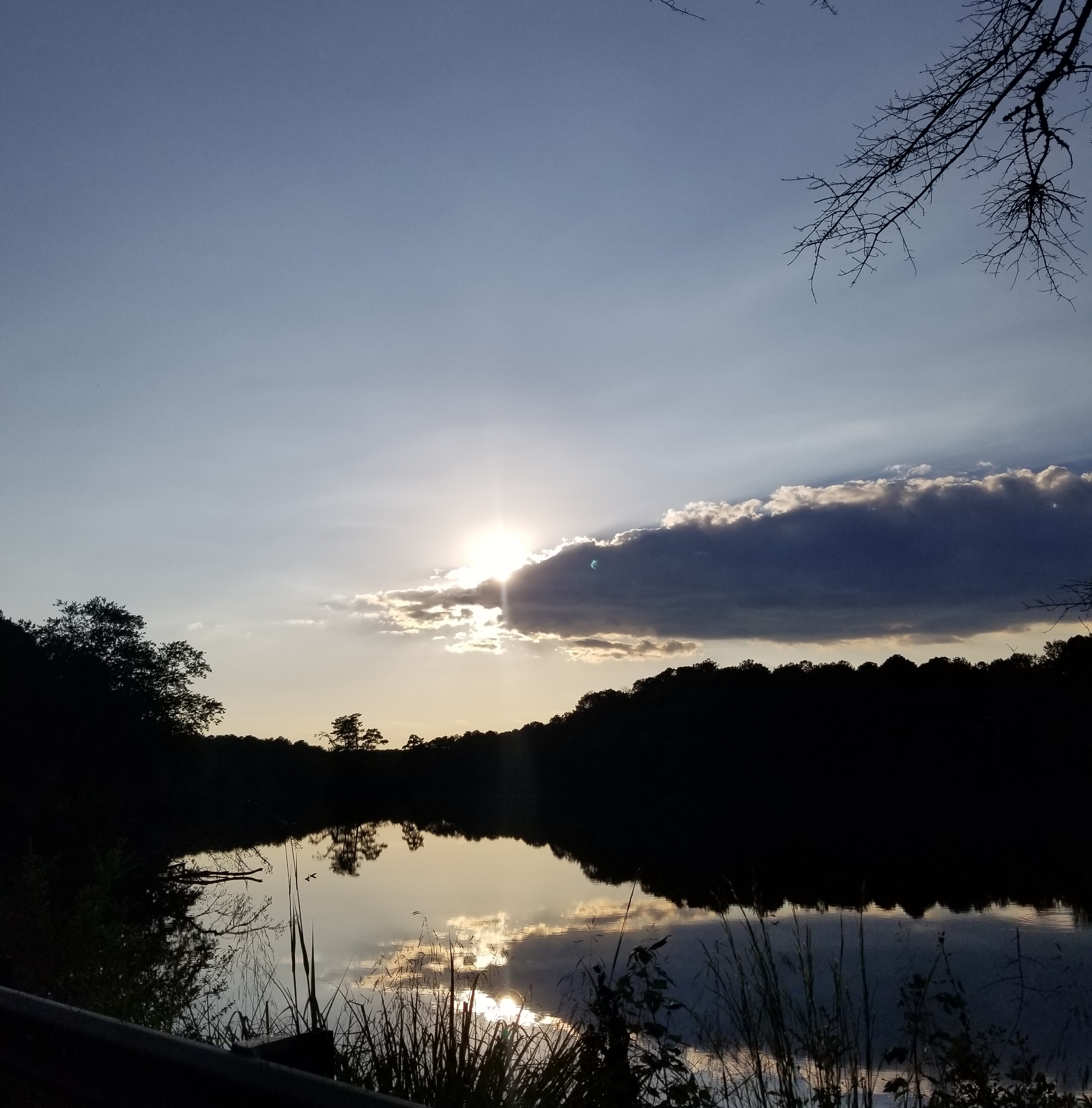Sky over the lake